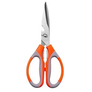 Kitchen Scissors 1 Ultra Sharp Orange Stainless Steel Kitchen Shears Meat SB